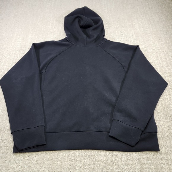 Spanx Hoodie Women XL Air Essential Full Zip Sweatshirt Modal Blend Stretch - Picture 10 of 11